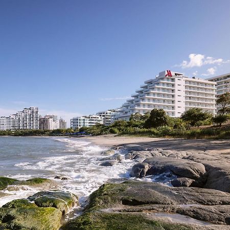 Santa Marta Marriott Resort Playa Dormida Экстерьер фото The hotel from the beach